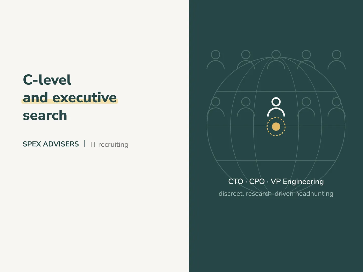 C-level and executive search — IT recruiting in Belarus (Spex Advisers)
