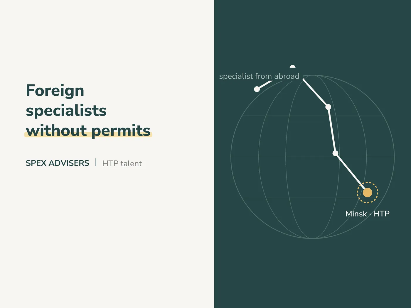 Foreign specialists without permits — High Tech Park admission (Spex Advisers)