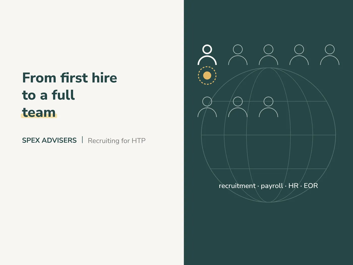 From first hire to a full team — recruitment for HTP companies (Spex Advisers)