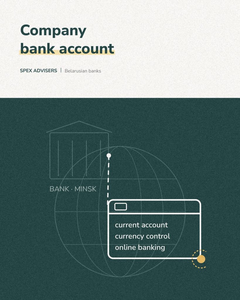 Opening a company bank account in Belarus (Spex Advisers)