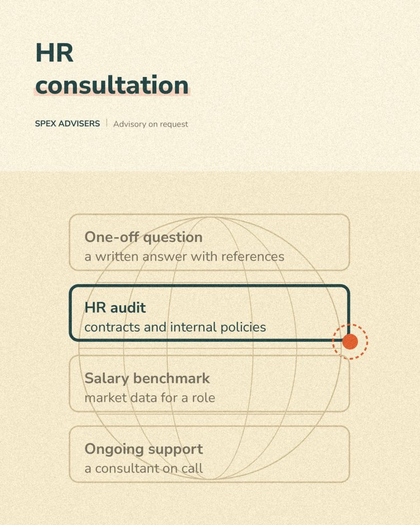 HR consultation in Belarus — advisory on request (Spex Advisers)