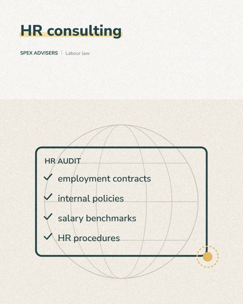 HR consulting in Belarus — labour law and HR policies (Spex Advisers)