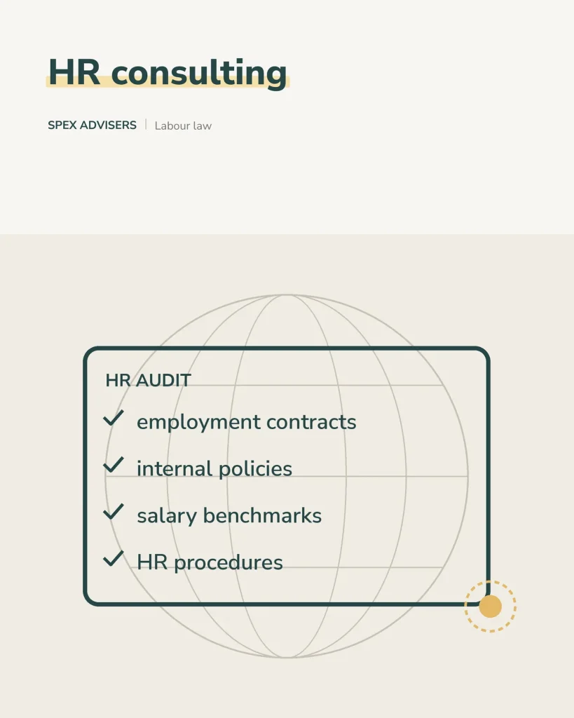 HR consulting in Belarus — labour law and HR policies (Spex Advisers)