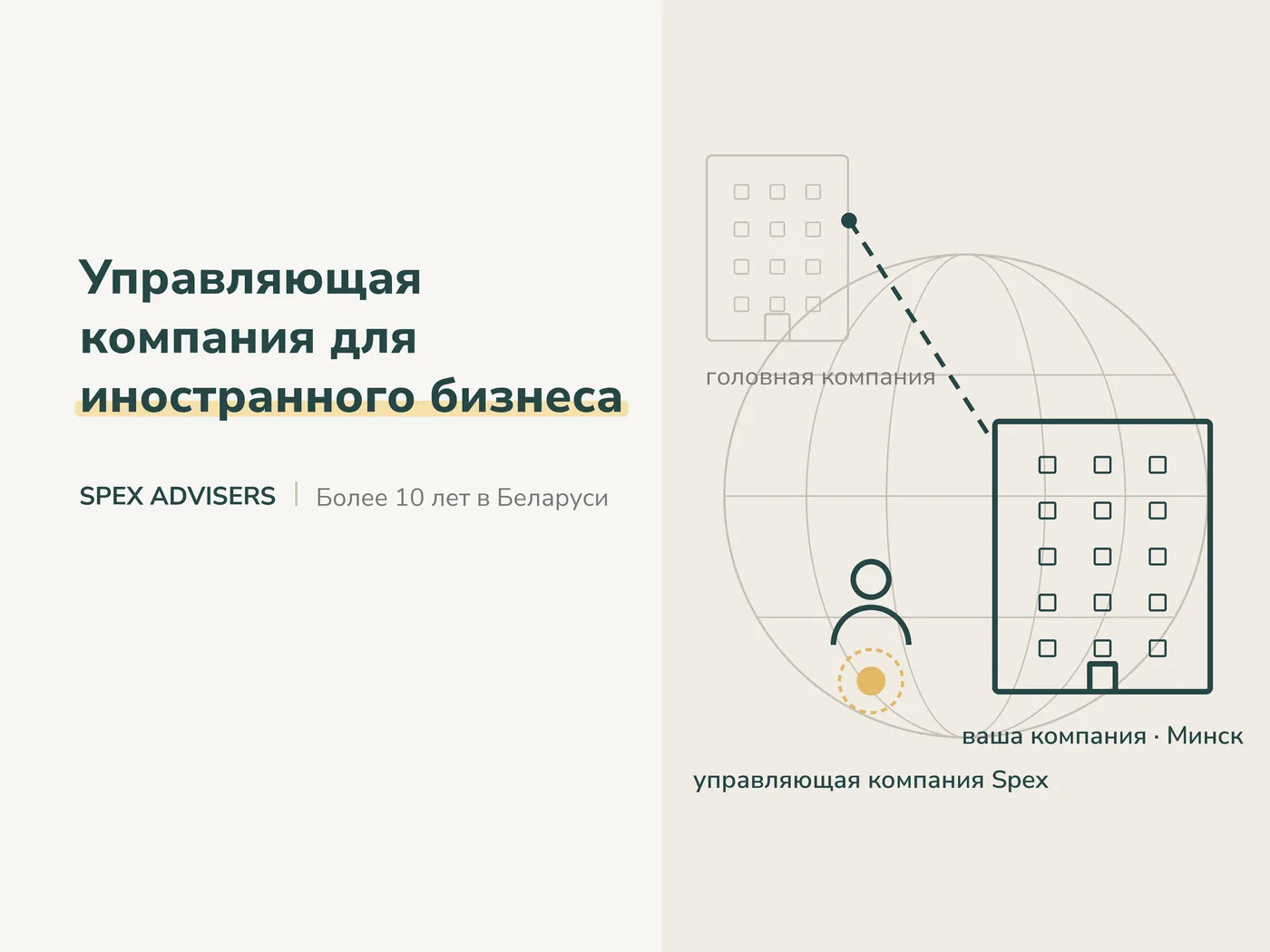 Управляющая компания для иностранного бизнеса в Беларуси — Spex Advisers