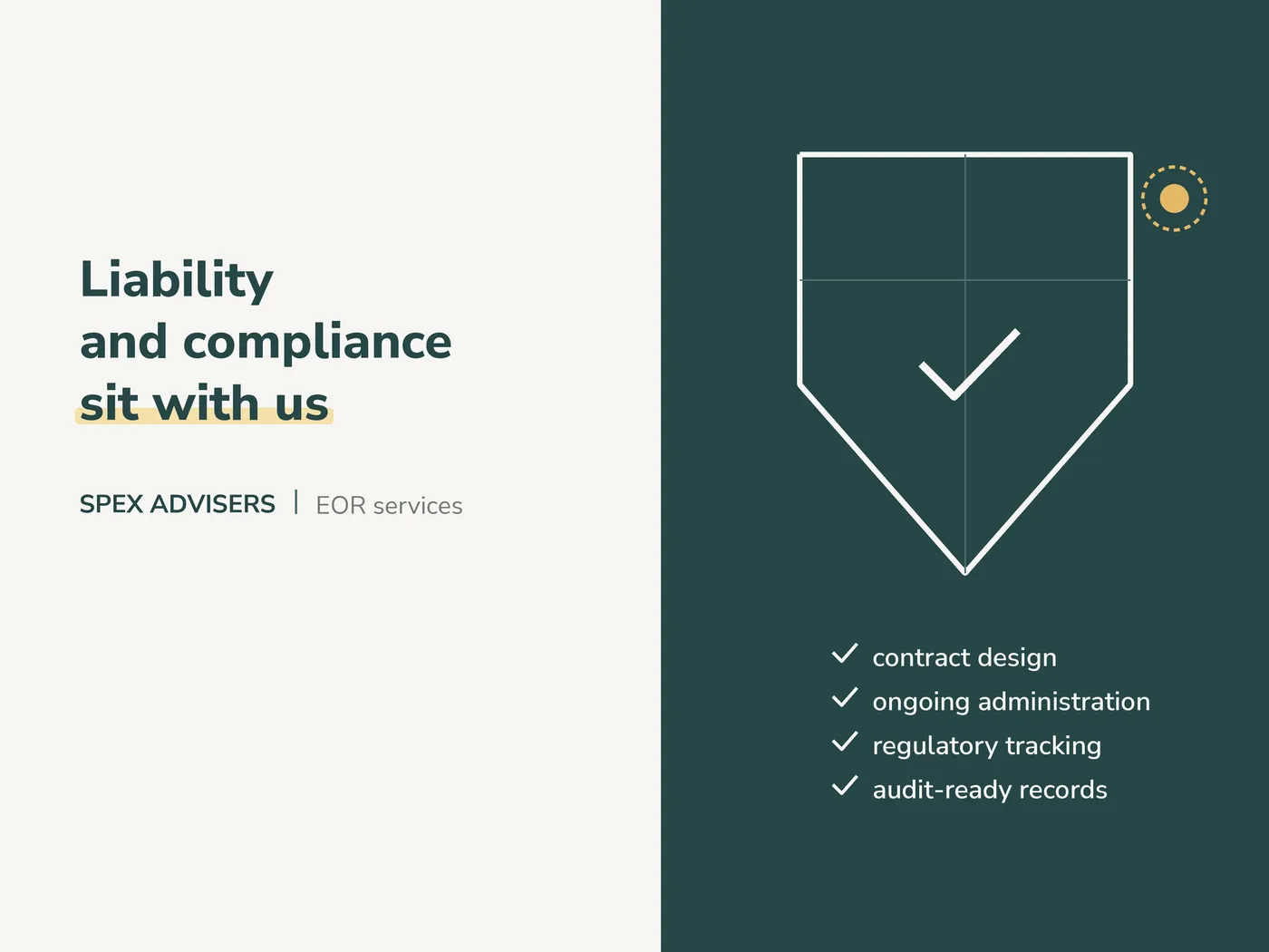 Liability and compliance sit with us — EOR services in Belarus (Spex Advisers)