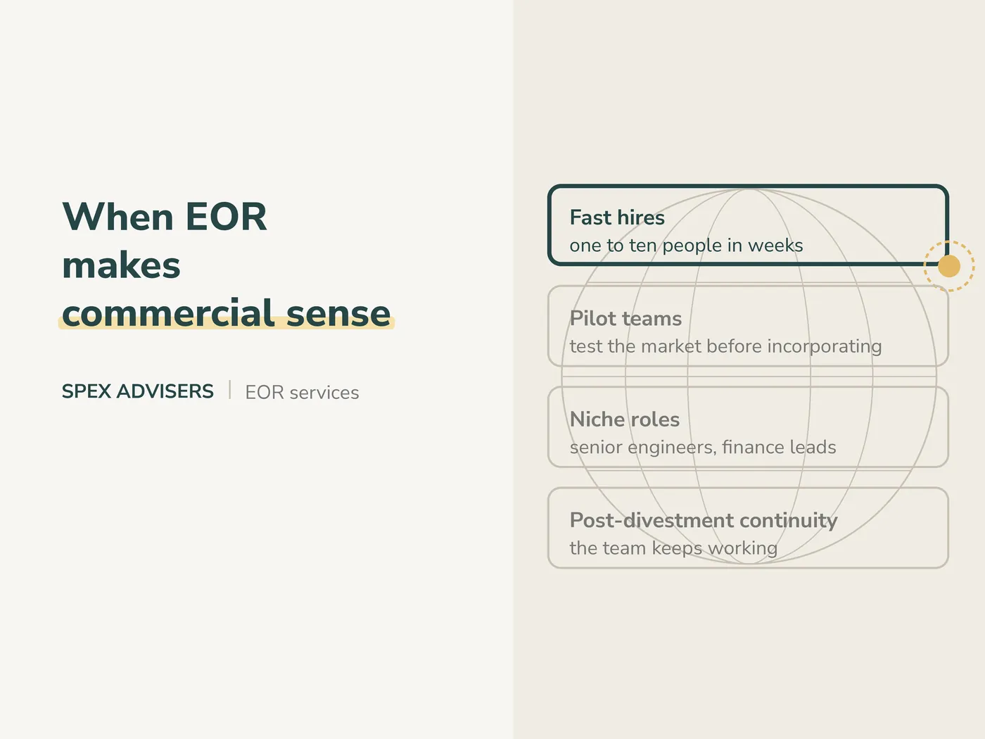 When EOR makes commercial sense — EOR services in Belarus (Spex Advisers)